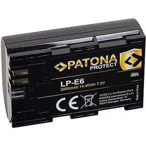 PATONA pro Canon LP-E6 2000mAh Li-Ion Protect