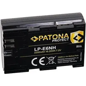 PATONA pro Canon LP-E6NH 2250mAh Li-Ion Protect EOS R5/R6