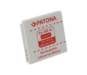 PATONA PATONA - Baterie Canon NB-4L 600mAh Li-Ion