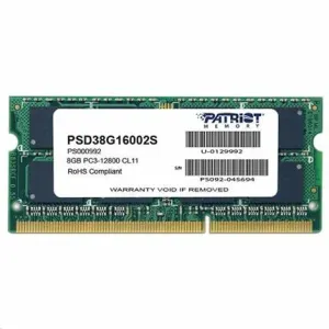 Patriot CL11 SO-DIMM 8GB DDR3-1600MHz #5849760