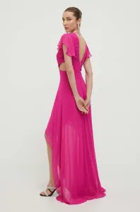 Šaty Patrizia Pepe růžová barva, maxi