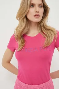 Tričko Patrizia Pepe růžová barva