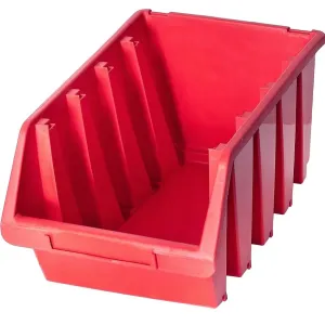 Patrol Plastový box Ergobox 4, 15,5 x 34 x 20,4 cm, červený