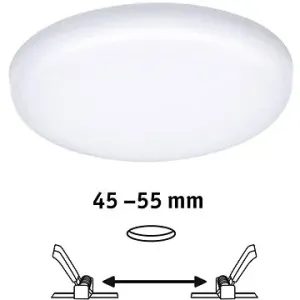 PAULMANN LED vestavné svítidlo Veluna VariFit IP44 kruhové 75 4,5W 4.000K satén 923.90