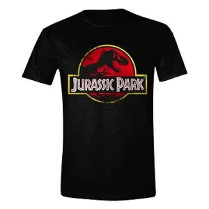 Jurassic Park - Distressed Logo - tričko