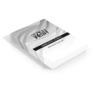 PEACH SPARE PRINT PREMIUM Samolepící etiketa bílá, 100 listů A4 (1 etiketa 105 × 148mm)