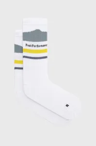 Ponožky Peak Performance dámské, bílá barva #1968056