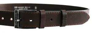 Penny Belts Pánský kožený opasek 17-1-40 brown 105 cm