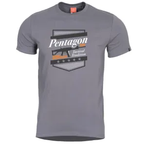 Pentagon A.C.R. tričko, šedé - 3XL