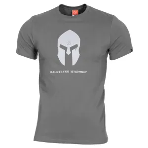 Pentagon Spartan Helmet tričko, sivé - S #4278712