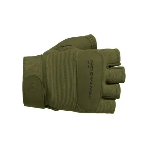 Pentagon Duty Mechanic rukavice bez prstů 1/2, olivové - M