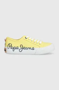 Dětské tenisky Pepe Jeans žlutá barva #6154272