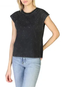 Pepe Jeans dámské tričko Barva: černá, Velikost: M #1137137