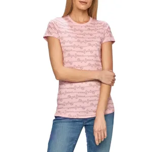 Pepe Jeans dámské tričko Barva: růžová, Velikost: XS #1133601