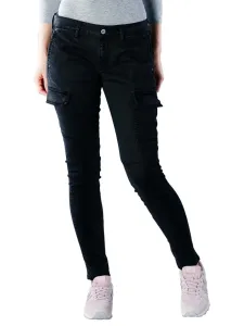 Pepe Jeans dámské černé kapsáčové kalhoty Survivor #1402688