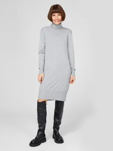 Pepe Jeans dámské šedé pletené šaty - S (933)