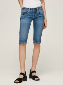 Pepe Jeans dámské modré džínové šortky - 31 (000) #5026822
