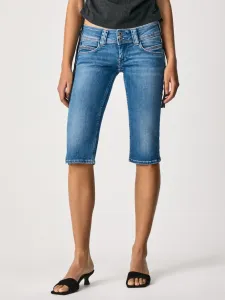 Pepe Jeans dámské modré džínové šortky Venus - 26 (0)