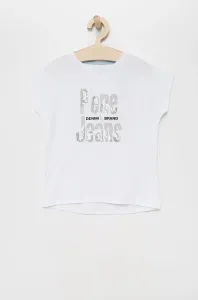 Dětské bavlněné tričko Pepe Jeans bílá barva #1979663
