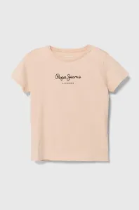 Dětské bavlněné tričko Pepe Jeans růžová barva #5968052