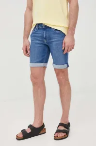 Džínové šortky Pepe Jeans Hatch Short pánské, tmavomodrá barva #2014219
