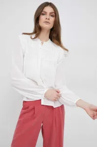 Košile Pepe Jeans Elisa dámská, béžová barva, regular