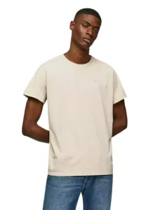 Bavlněné tričko Pepe Jeans Jacko béžová barva #4824897