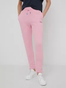 Pepe Jeans dámské tepláky Barva: růžová, Velikost: L
