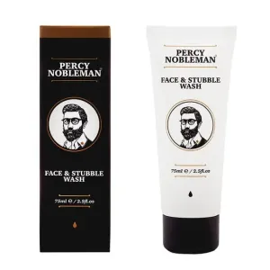 Percy Nobleman Čisticí gel na obličej a vousy (Face & Stubble Wash) 75 ml