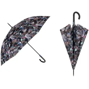 PERLETTI - Automatický deštník TECHNOLOGY Foliage/ růžová, 21716