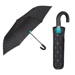PERLETTI - TIME Pánský automatický skládací deštník Geometrico, 26344