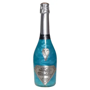 Perlové šampaňské GHOST modré - Happy Birthday 30