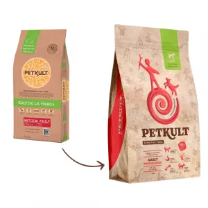 Petkult dog MEDIUM  ADULT lamb/rice - 3kg