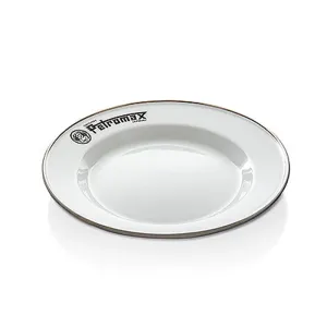 Smaltovaný talíř Petromax Enamel Plates White - 2 ks