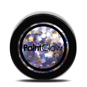 PGW Holographic Barva na obličej - různé barvy Barva: Fialová