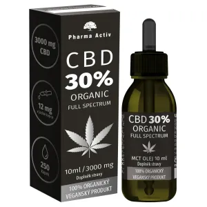 Pharma Activ CBD 30% Organic 3000 mg Full Spectrum 10 ml #179351