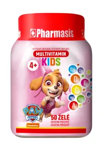 Pharmasis Multivitamínové želé bonbóny pro děti Tlapková patrola růžové 250 g