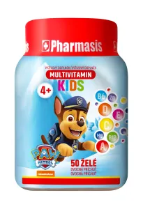 Pharmasis Multivitamínové želé bonbóny pro děti Tlapková patrola modré 250 g