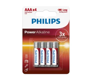 Baterie Philips Powerlife AAA 4ks