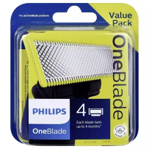 Philips OneBlade QP240/50 náhradní břity na tvář 4 ks