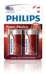 Philips Baterie PowerLife D LR20P2B/10 2ks (buřty)