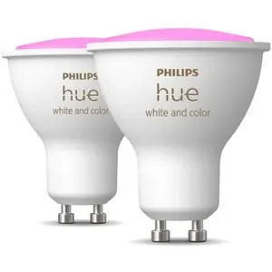 Philips Hue White and Color ambiance 4.3W GU10 set 2ks