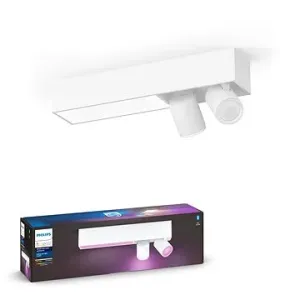 Hue LED White and Color Ambiance Stropní bodové svítidlo Philips Centris BT 50610/31/P7 11W plus 2x5,7W GU10, 1600lm, 2000K-6500K, IP20, RGB, bílé