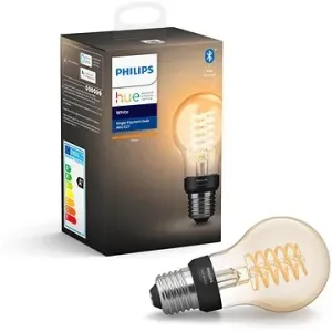 Philips HUE LED světelný zdroj A60, 7 W, 550 lm, teplá bílá, E27 PHLEDHFA7W/WHE Čirá
