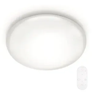LED Stropní svítidlo Philips Toba bílé CL505 8718699680954 23W 2800lm 2700K-6500K