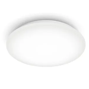 LED stropní svítidlo přisazené MOIRE 10W 4000K 24cm 1100lm bílé kruhové PHILIPS PHIPLA0185 PHIPLA0185