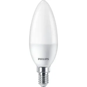 LED žárovka LED E14 B35 7W = 60W 806lm 2700K Teplá bílá PHILIPS PHICLAG0015