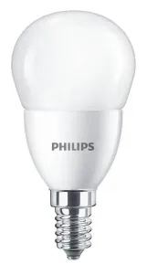 LED žárovka LED E14 P45 5,5W = 40W 520lm 6500K Studená bílá 180° PHILIPS CorePro PHLED3425