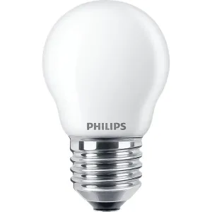 LED žárovka LED E27 P45 2,2W = 25W 250lm 2700K Teplá bílá Filament PHILIPS PHICLAL1010