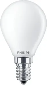 LED žárovka Koule E14 P45 3.4W = 40W 470lm 2700 Teplá bílá Filament PHILIPS Stmívatelná PHSWGD0505